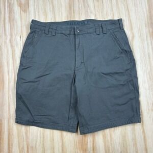 Duluth Trading Co. Men's Flex Fire Hose Cargo  Shorts Gray Outdoors Size 40x10